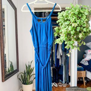 LOFT Tie-Waist Jumpsuit